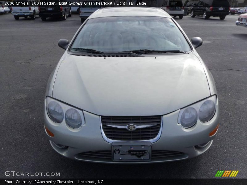 Light Cypress Green Pearlcoat / Light Pearl Beige 2000 Chrysler 300 M Sedan
