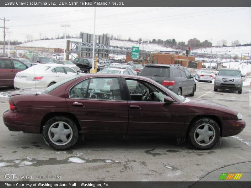 Dark Carmine Red Metallic / Neutral 1998 Chevrolet Lumina LTZ