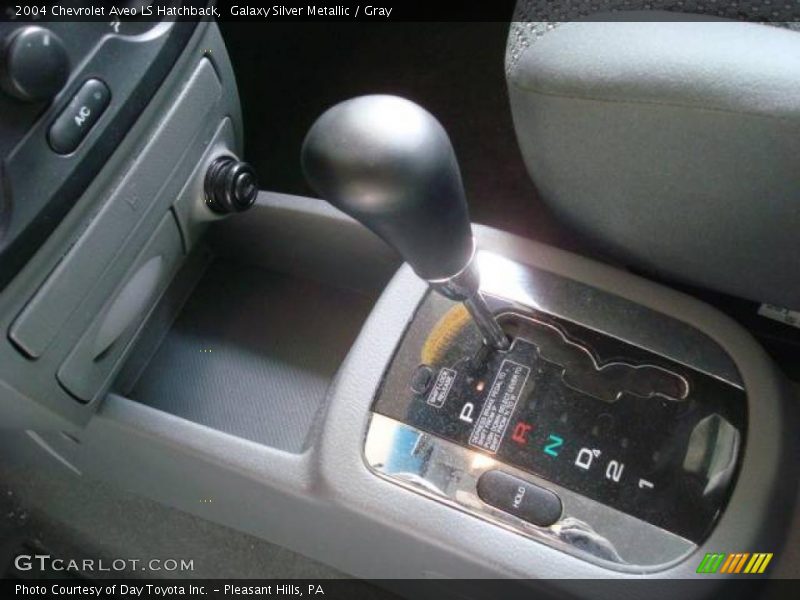 Galaxy Silver Metallic / Gray 2004 Chevrolet Aveo LS Hatchback
