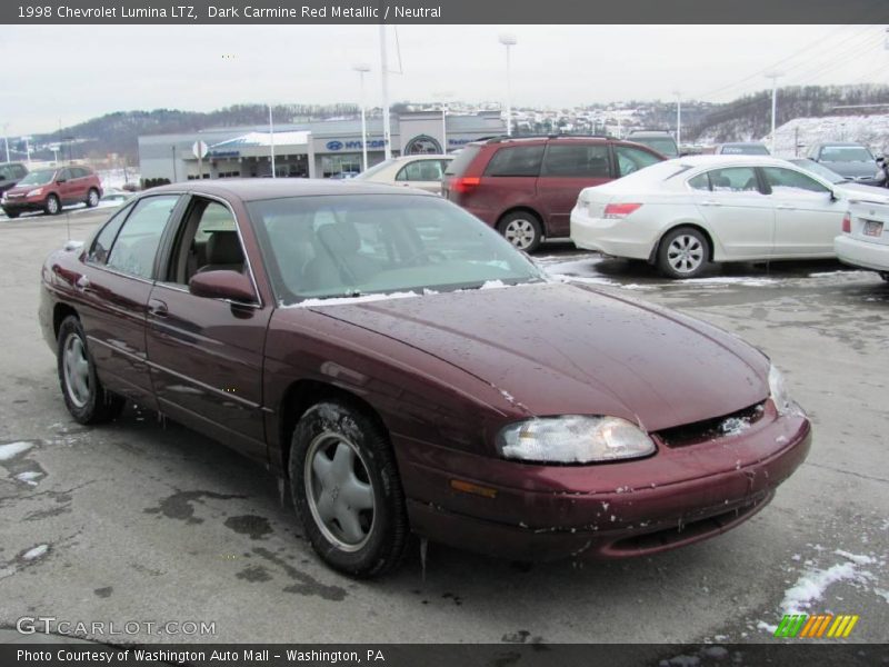 Dark Carmine Red Metallic / Neutral 1998 Chevrolet Lumina LTZ