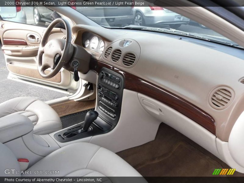 Light Cypress Green Pearlcoat / Light Pearl Beige 2000 Chrysler 300 M Sedan