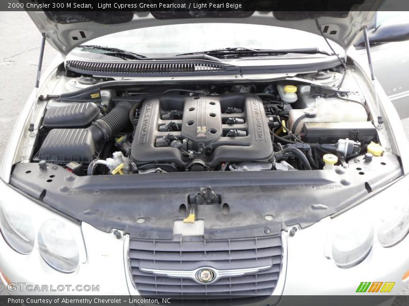 Light Cypress Green Pearlcoat / Light Pearl Beige 2000 Chrysler 300 M Sedan
