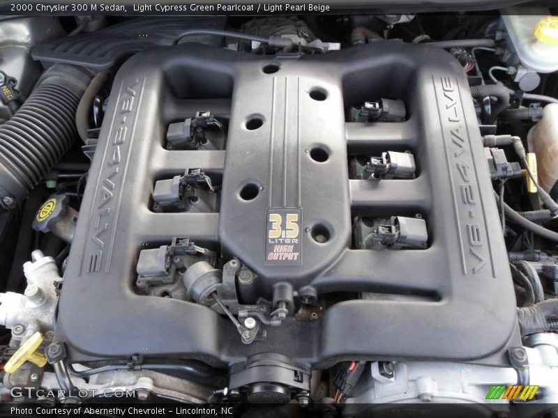 Light Cypress Green Pearlcoat / Light Pearl Beige 2000 Chrysler 300 M Sedan