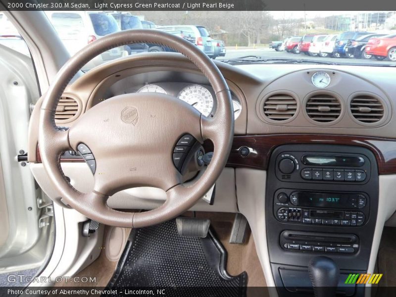Light Cypress Green Pearlcoat / Light Pearl Beige 2000 Chrysler 300 M Sedan