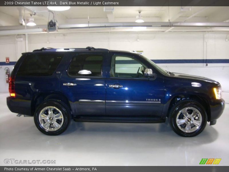 Dark Blue Metallic / Light Cashmere 2009 Chevrolet Tahoe LTZ 4x4