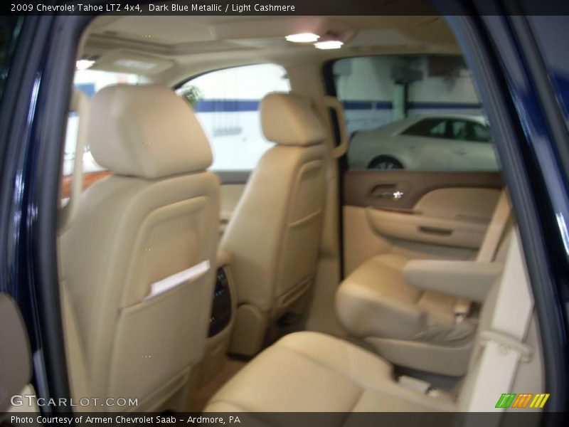 Dark Blue Metallic / Light Cashmere 2009 Chevrolet Tahoe LTZ 4x4