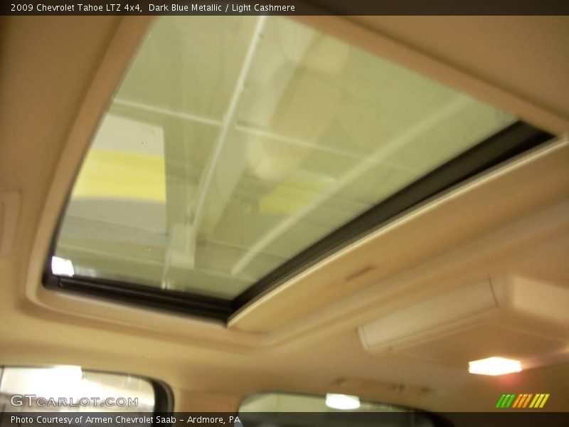 Dark Blue Metallic / Light Cashmere 2009 Chevrolet Tahoe LTZ 4x4