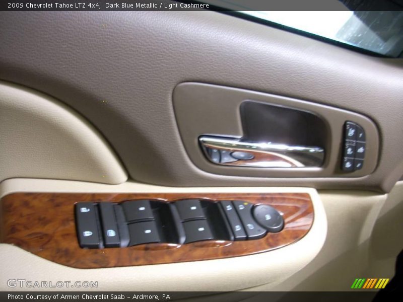 Dark Blue Metallic / Light Cashmere 2009 Chevrolet Tahoe LTZ 4x4