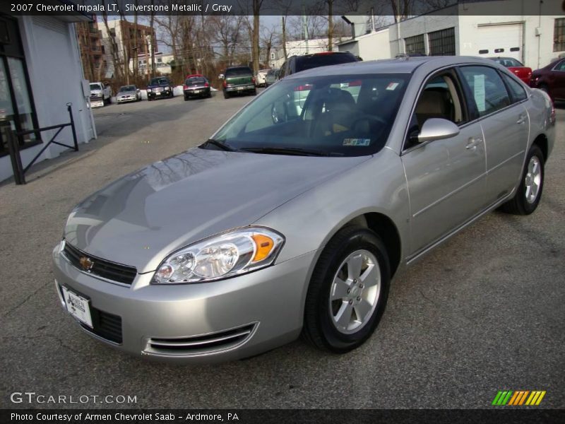 Silverstone Metallic / Gray 2007 Chevrolet Impala LT
