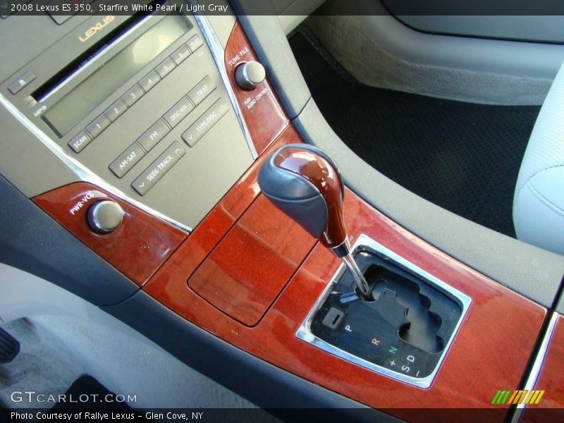 Starfire White Pearl / Light Gray 2008 Lexus ES 350
