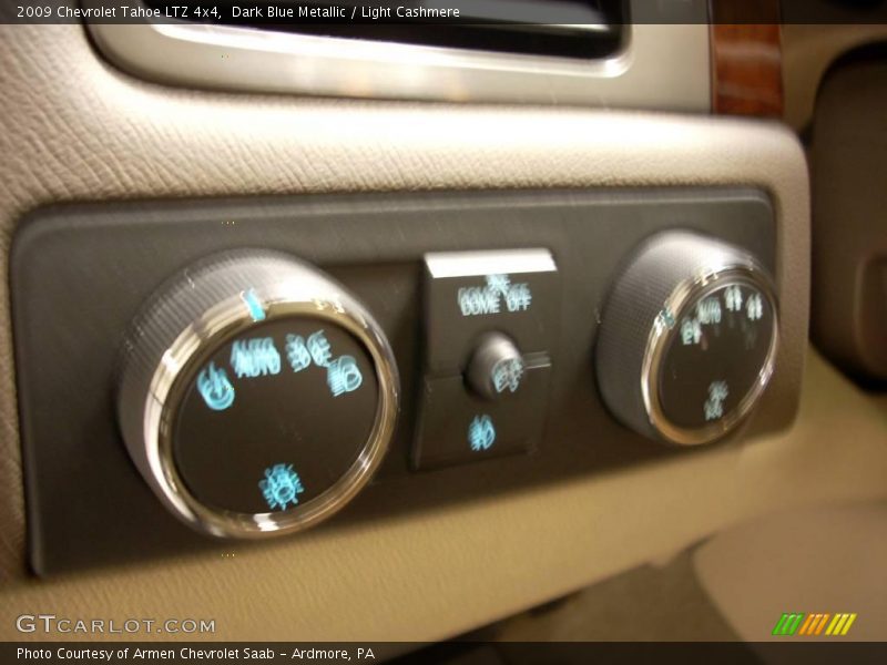 Dark Blue Metallic / Light Cashmere 2009 Chevrolet Tahoe LTZ 4x4