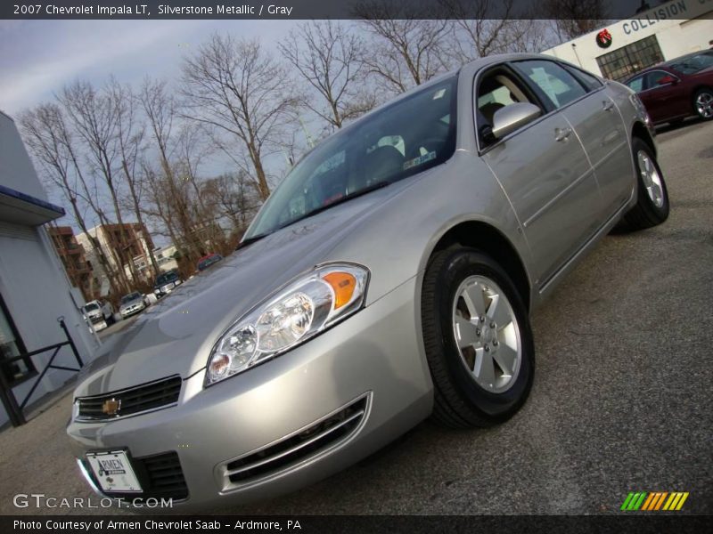 Silverstone Metallic / Gray 2007 Chevrolet Impala LT