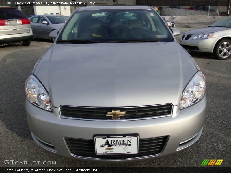 Silverstone Metallic / Gray 2007 Chevrolet Impala LT