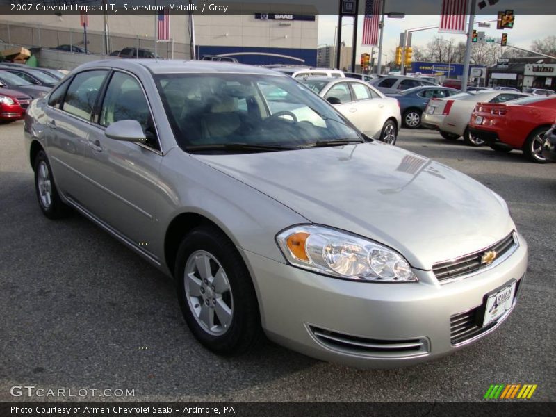 Silverstone Metallic / Gray 2007 Chevrolet Impala LT