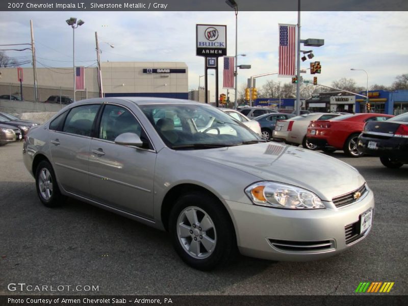 Silverstone Metallic / Gray 2007 Chevrolet Impala LT