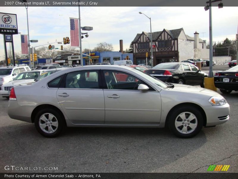 Silverstone Metallic / Gray 2007 Chevrolet Impala LT