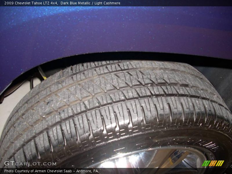 Dark Blue Metallic / Light Cashmere 2009 Chevrolet Tahoe LTZ 4x4
