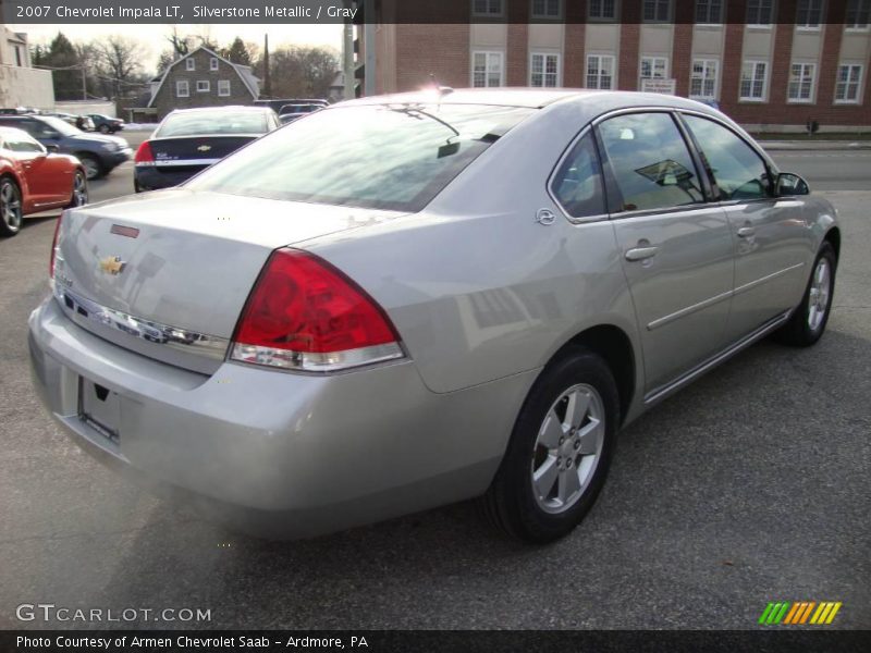 Silverstone Metallic / Gray 2007 Chevrolet Impala LT
