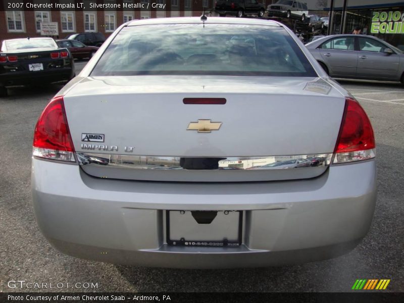 Silverstone Metallic / Gray 2007 Chevrolet Impala LT
