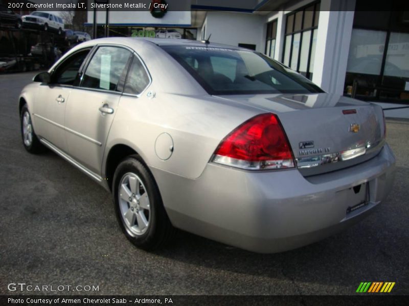 Silverstone Metallic / Gray 2007 Chevrolet Impala LT