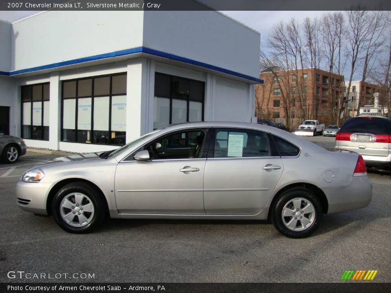 Silverstone Metallic / Gray 2007 Chevrolet Impala LT