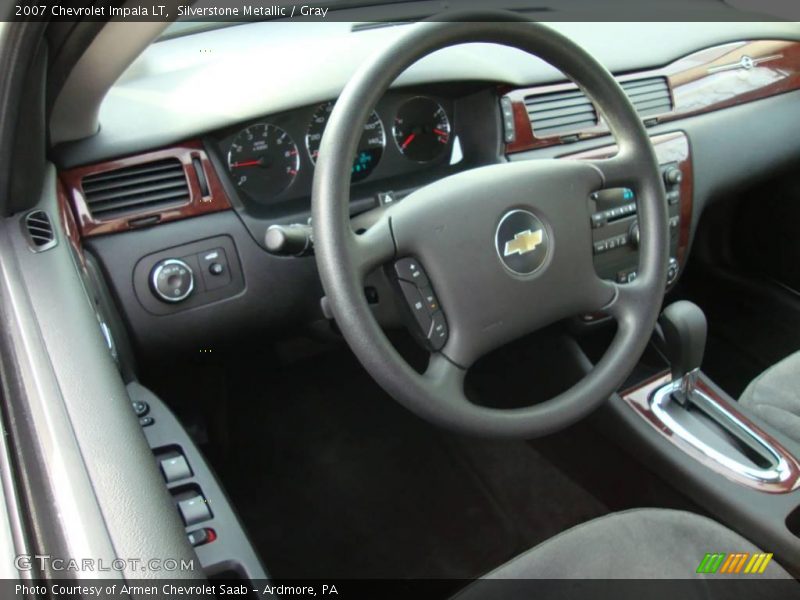Silverstone Metallic / Gray 2007 Chevrolet Impala LT