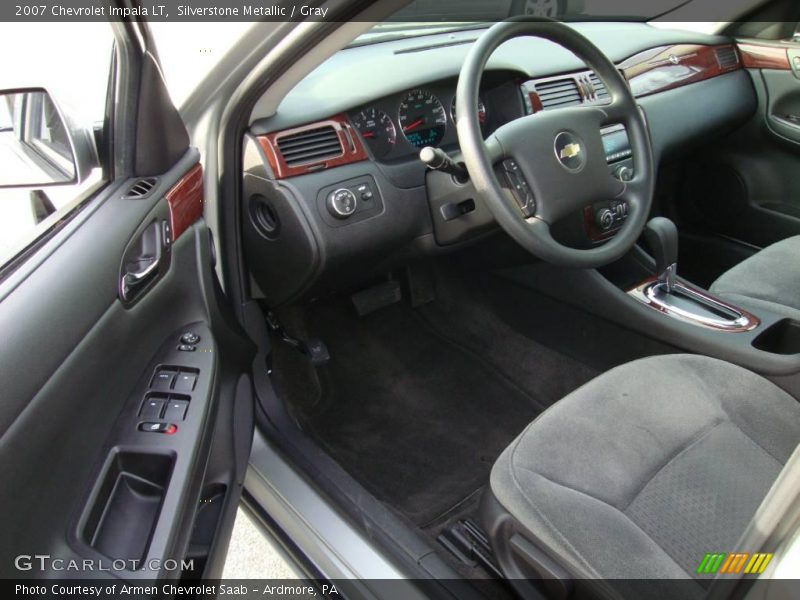 Silverstone Metallic / Gray 2007 Chevrolet Impala LT