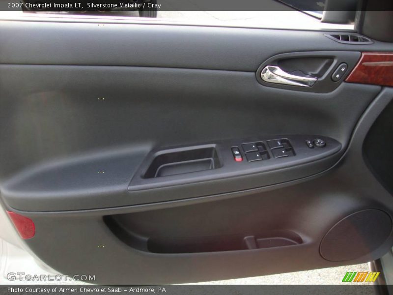 Silverstone Metallic / Gray 2007 Chevrolet Impala LT
