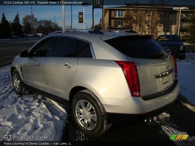 Radiant Silver / Titanium/Ebony 2010 Cadillac SRX V6