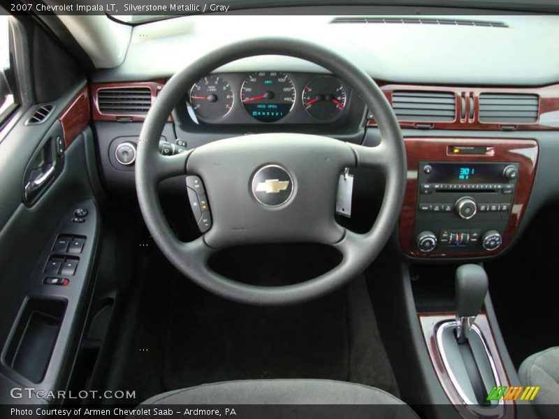 Silverstone Metallic / Gray 2007 Chevrolet Impala LT