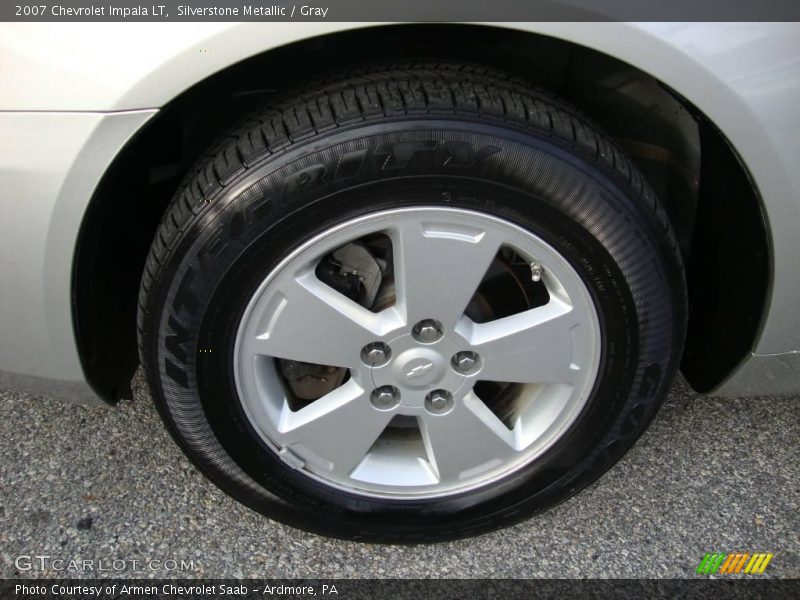 Silverstone Metallic / Gray 2007 Chevrolet Impala LT