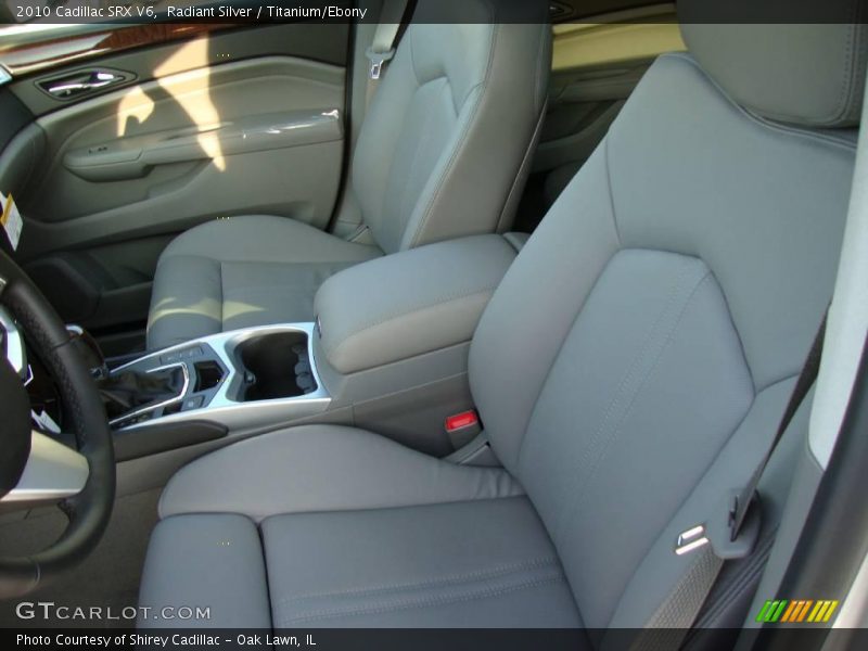 Radiant Silver / Titanium/Ebony 2010 Cadillac SRX V6