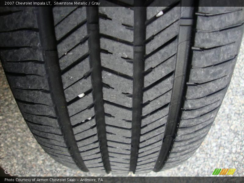 Silverstone Metallic / Gray 2007 Chevrolet Impala LT