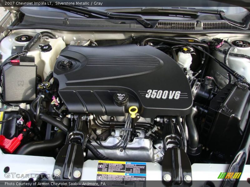 Silverstone Metallic / Gray 2007 Chevrolet Impala LT