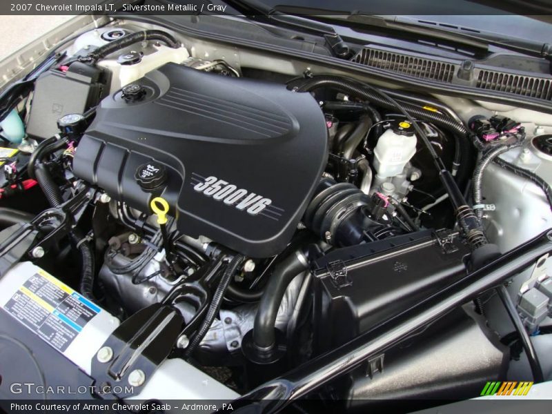 Silverstone Metallic / Gray 2007 Chevrolet Impala LT