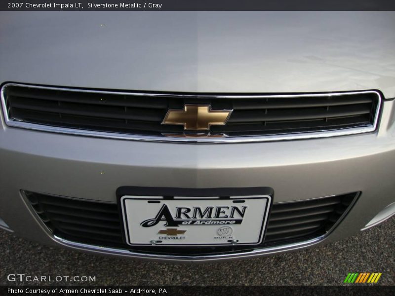 Silverstone Metallic / Gray 2007 Chevrolet Impala LT