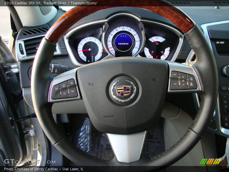 Radiant Silver / Titanium/Ebony 2010 Cadillac SRX V6