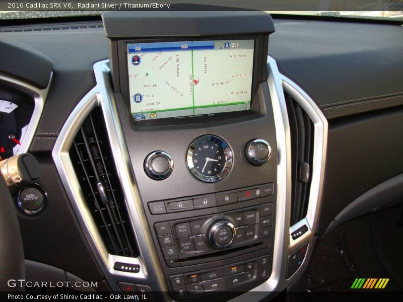 Radiant Silver / Titanium/Ebony 2010 Cadillac SRX V6
