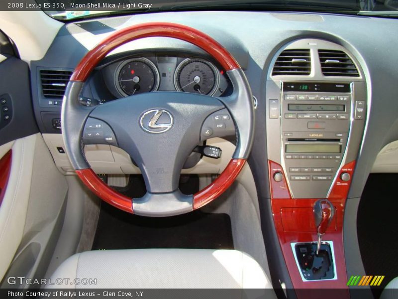 Moon Shell Mica / Light Gray 2008 Lexus ES 350