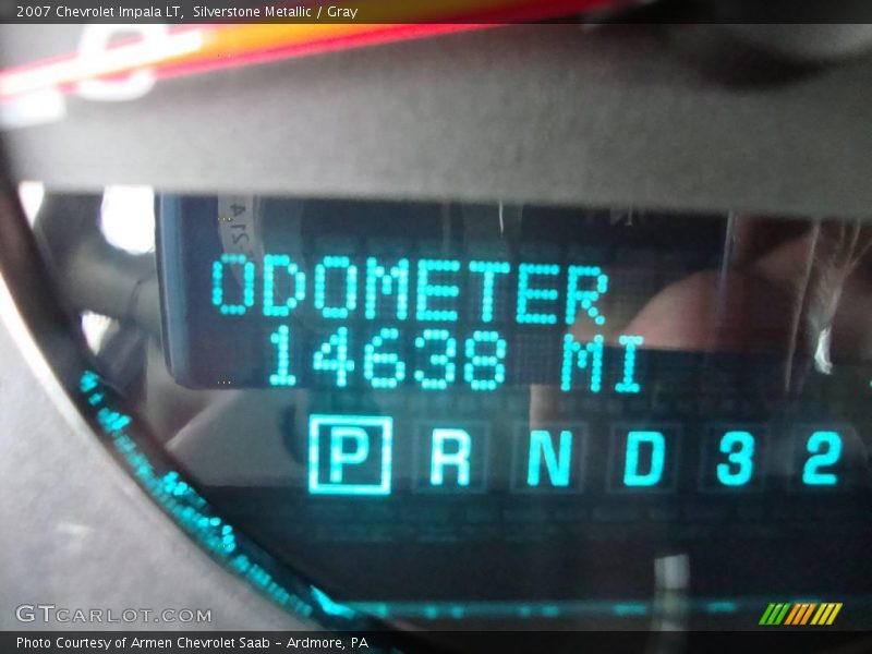 Silverstone Metallic / Gray 2007 Chevrolet Impala LT
