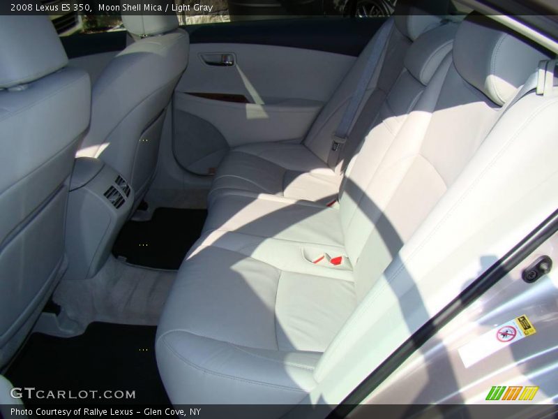 Moon Shell Mica / Light Gray 2008 Lexus ES 350