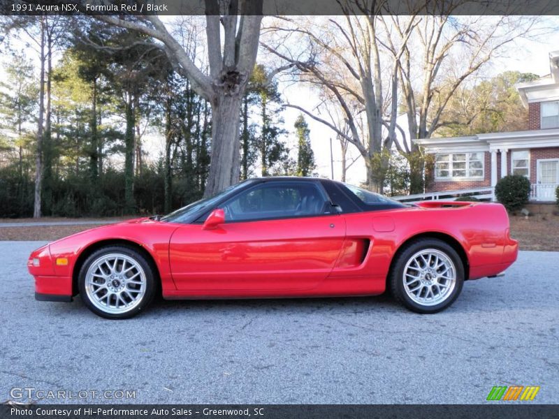 Formula Red / Black 1991 Acura NSX