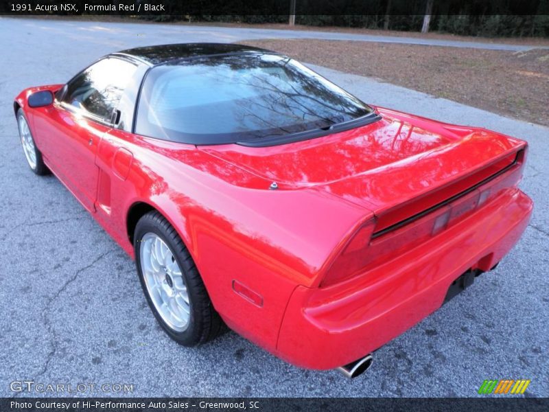 Formula Red / Black 1991 Acura NSX
