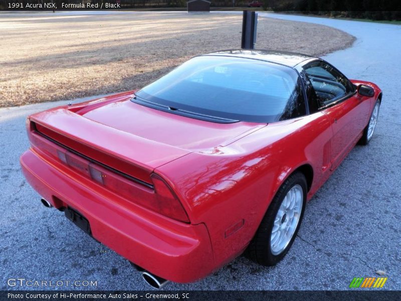 Formula Red / Black 1991 Acura NSX