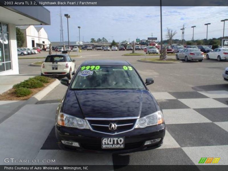 Nighthawk Black Pearl / Parchment 2003 Acura TL 3.2