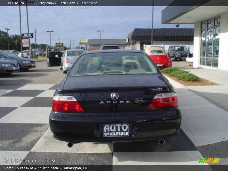 Nighthawk Black Pearl / Parchment 2003 Acura TL 3.2