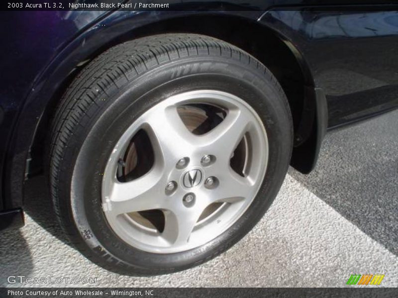 Nighthawk Black Pearl / Parchment 2003 Acura TL 3.2
