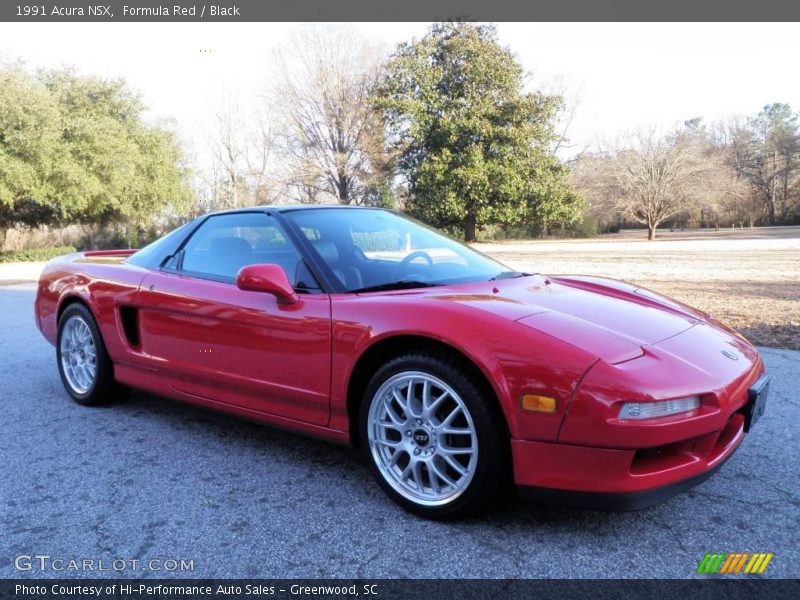 Formula Red / Black 1991 Acura NSX