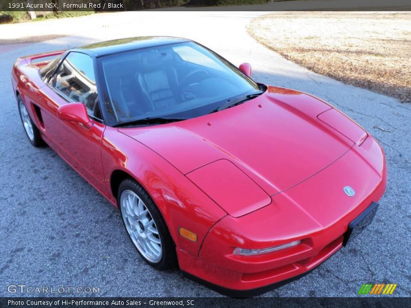 Formula Red / Black 1991 Acura NSX