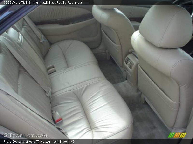 Nighthawk Black Pearl / Parchment 2003 Acura TL 3.2
